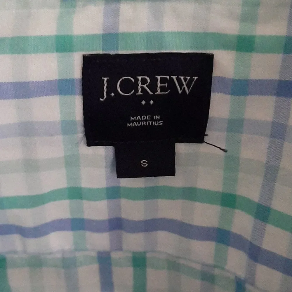 New J. Crew plaid shirt